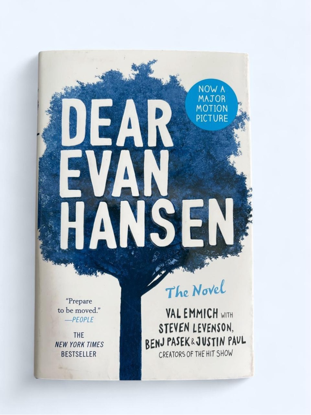 Dear Evan Hansen - Blue Cover Novel by Val Emmich